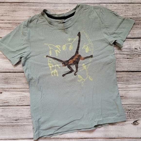 Tea Collection Monkey T-Shirt Size 12 EUC - Picture 1 of 2